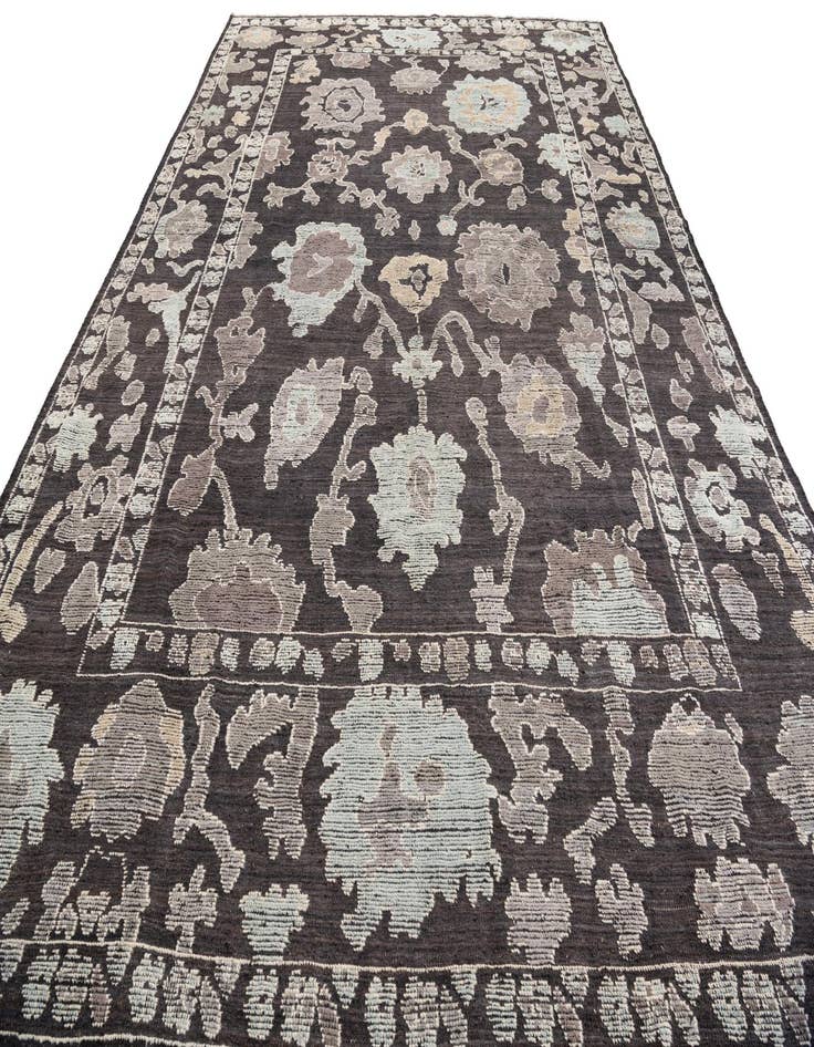 Detail image of  10' 1 x 14' 6  Hand Knotted Oushak Wool Rug