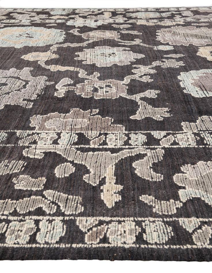 Detail image of  10' 1 x 14' 6  Hand Knotted Oushak Wool Rug
