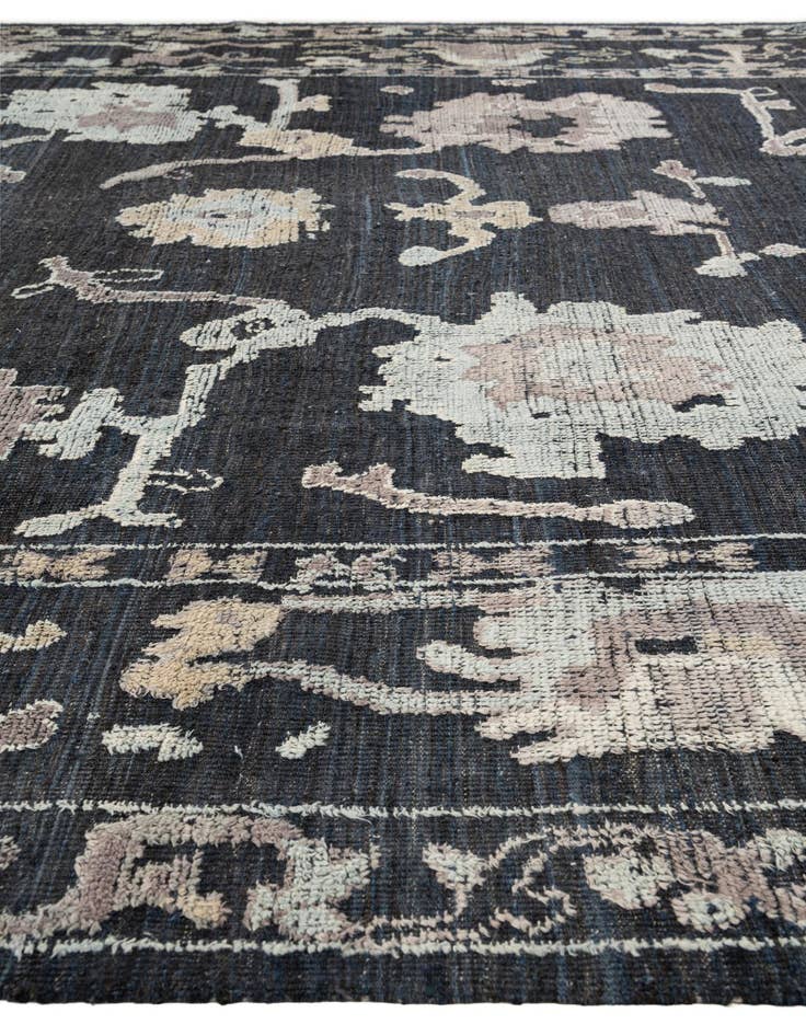 Detail image of  10' 1 x 14'  Hand Knotted Oushak Wool Rug