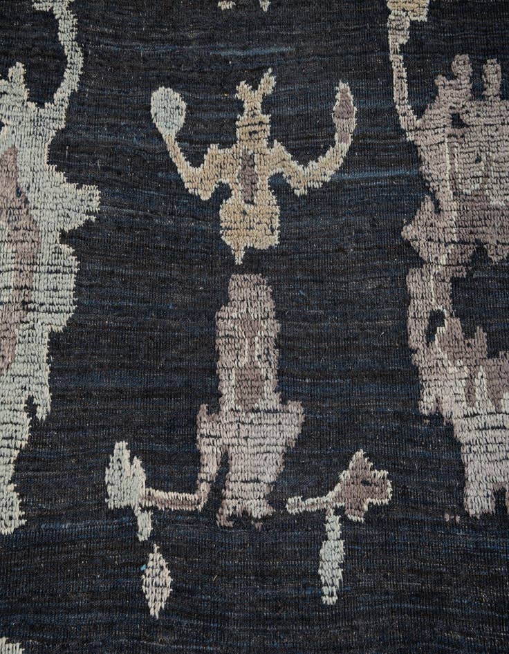 Detail image of  10' 1 x 14'  Hand Knotted Oushak Wool Rug