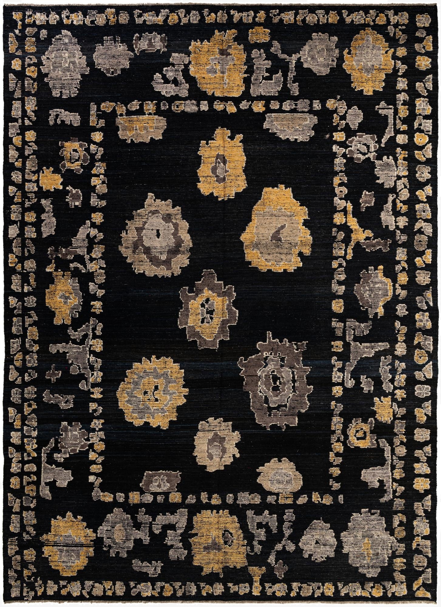 10' 3 x 14'  Hand Knotted Oushak Wool Rug
