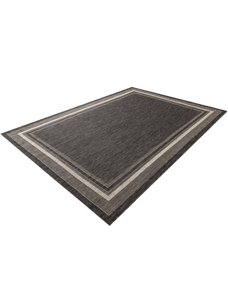 Detail image of  7' 10 x 11'  Washable Border Indoor / Outdoor Rug