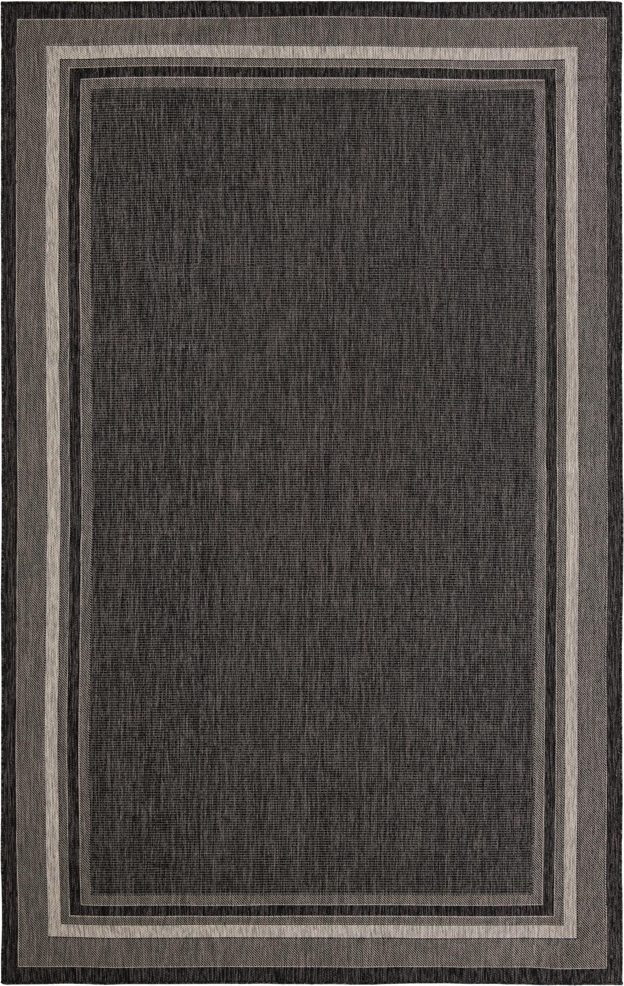  8' x 13'  Washable Border Indoor / Outdoor Rug