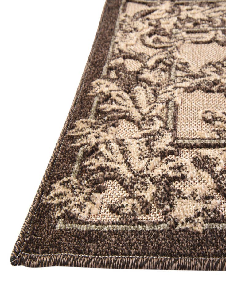 Detail image of  4' x 6'  Washable Botanical Indoor / Outdoor Rug