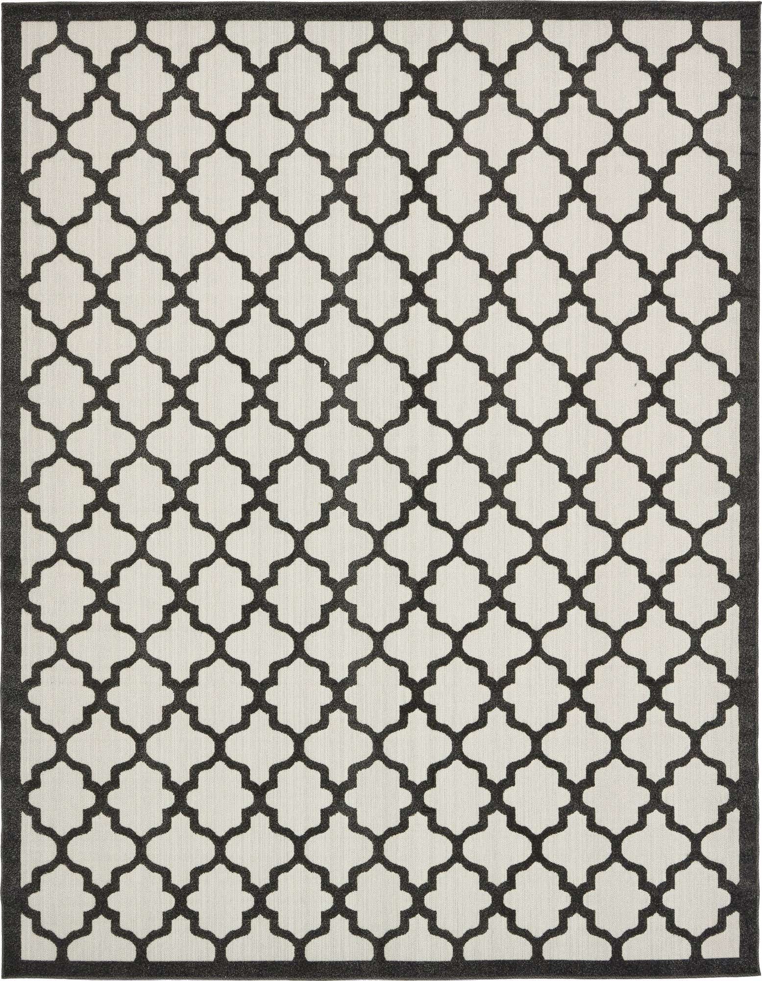 Primary image of  9' x 12' 2  Washable Lattice Indoor / Outdoor Rug
