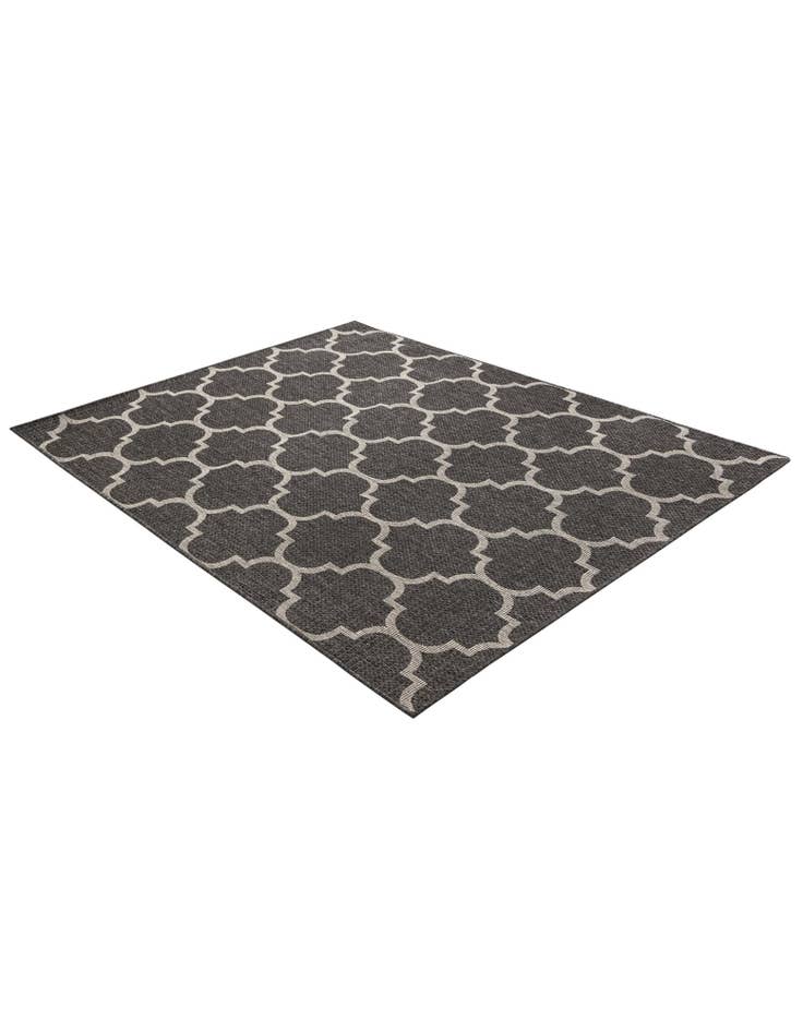 Detail image of  5' 3 x 7'  Washable Lattice Indoor / Outdoor Rug
