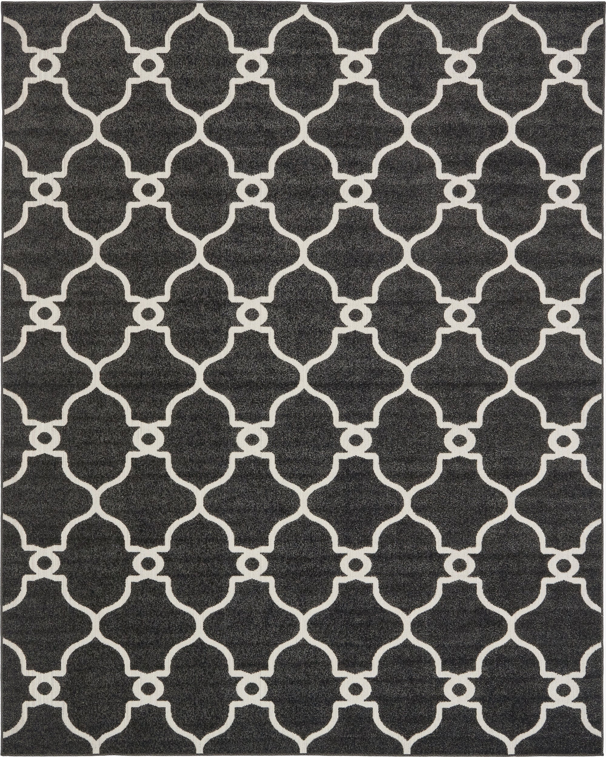  8' x 10'  Washable Lattice Indoor / Outdoor Rug