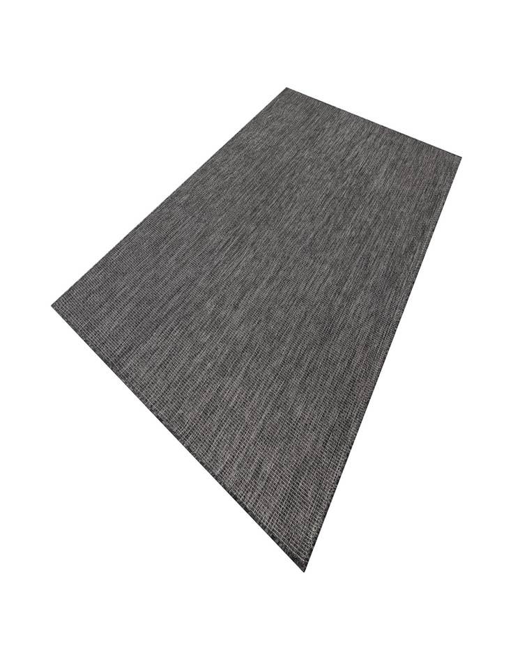 Detail image of  5' 3 x 8'  Washable Solid Indoor / Outdoor Rug