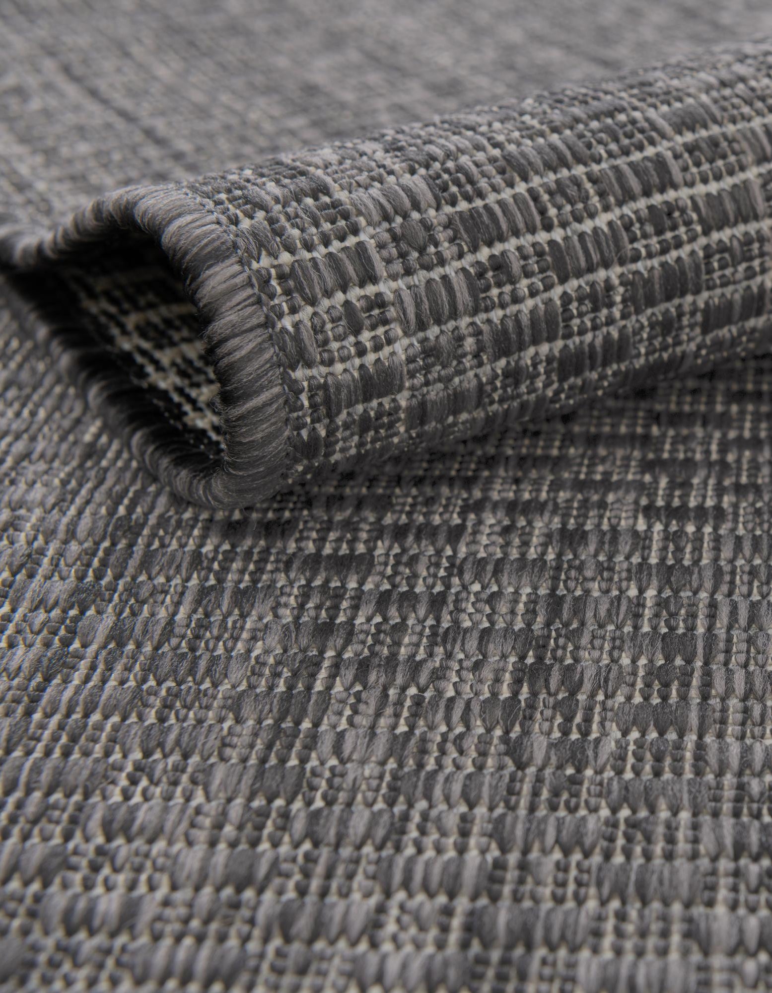 Black 7' x 10' Solid Indoor / Outdoor Rug | Rugs.com