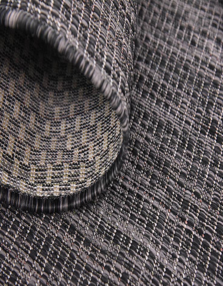 Detail image of  5' 3 x 8'  Washable Solid Indoor / Outdoor Rug