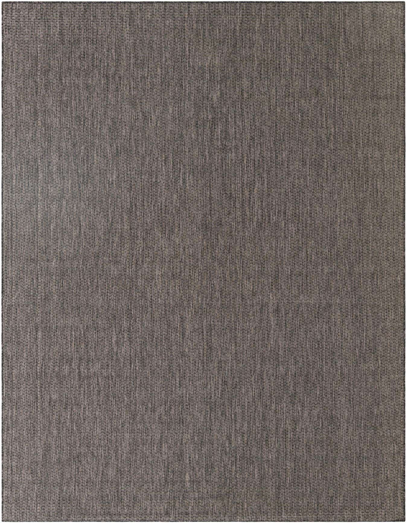 Primary image  8' x 12'  Washable Solid Indoor / Outdoor Rug