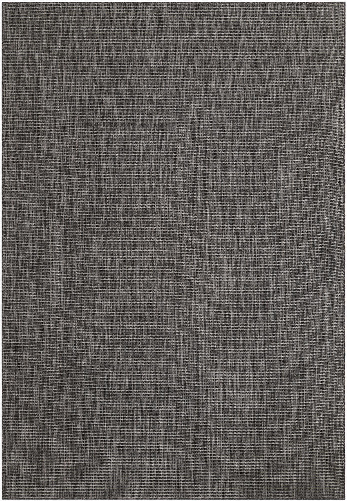  7' 10 x 11'  Washable Solid Indoor / Outdoor Rug