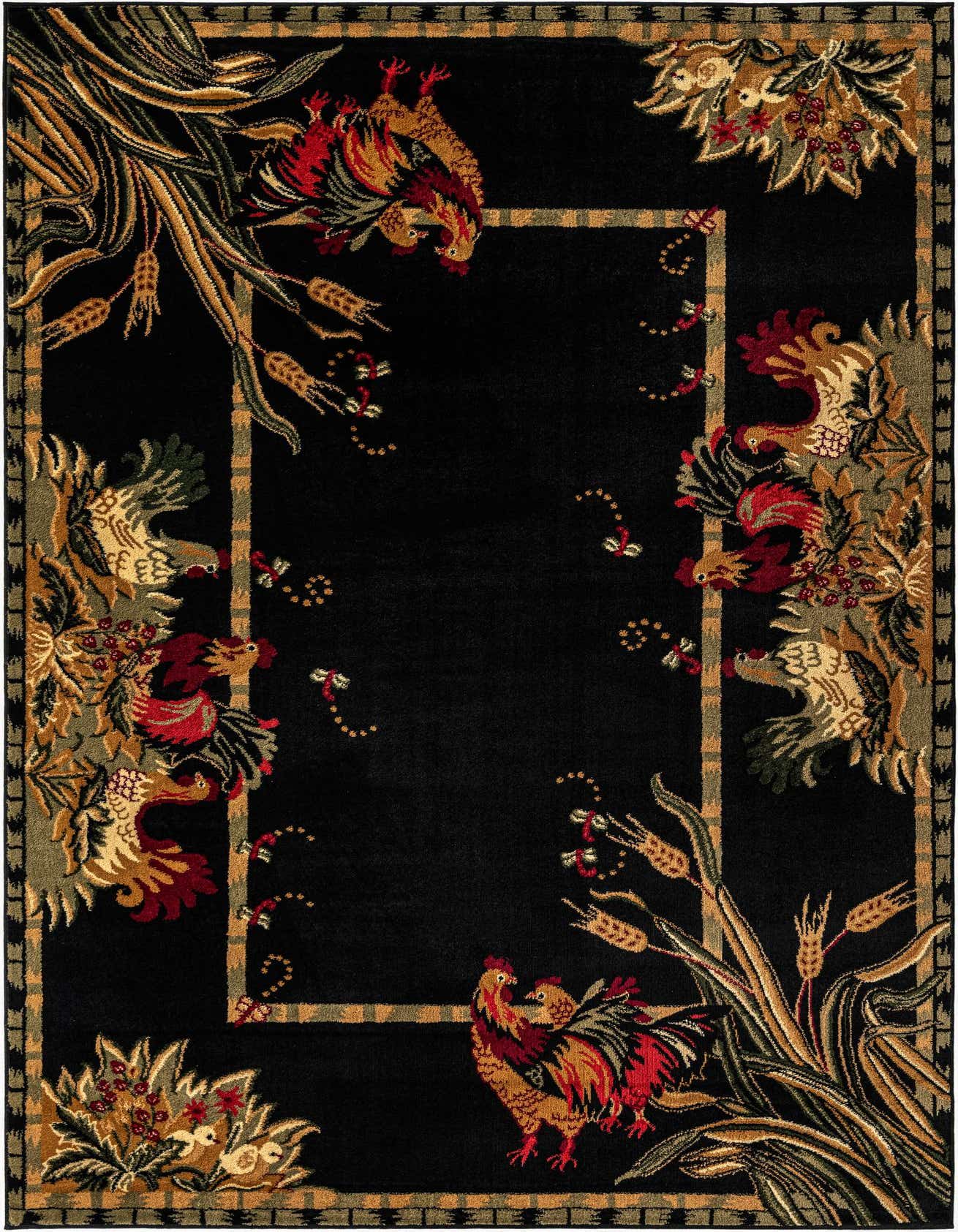 Primary image  6' x 9' Pastoral Rug