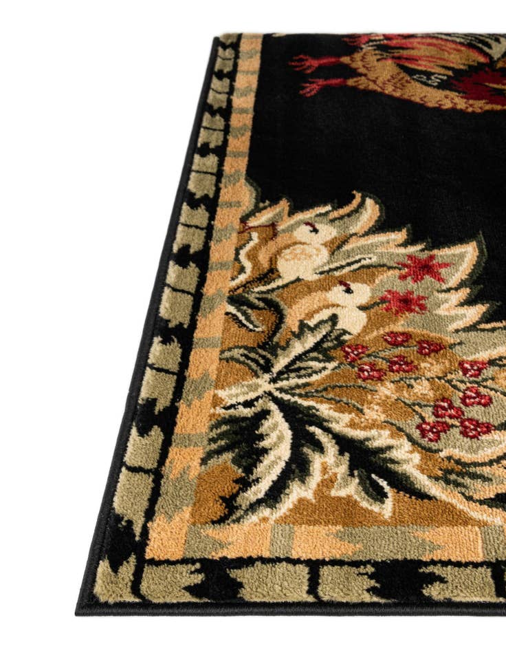 Detail image of  6' x 9' Pastoral Rug