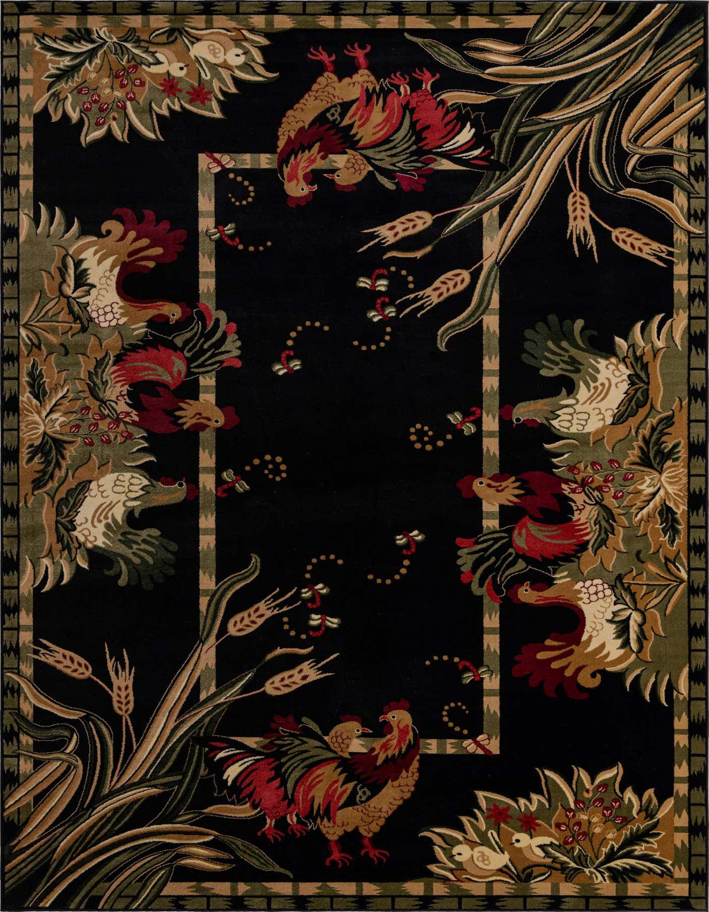 Primary image  10' x 14' Pastoral Rug