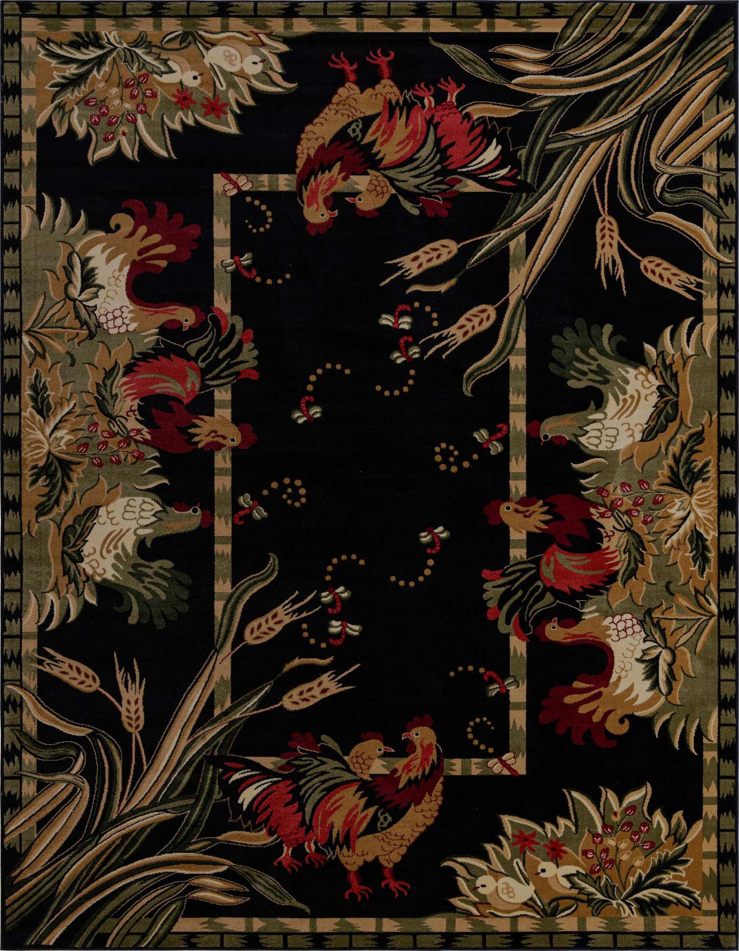 Primary image  10' x 13' Pastoral Rug