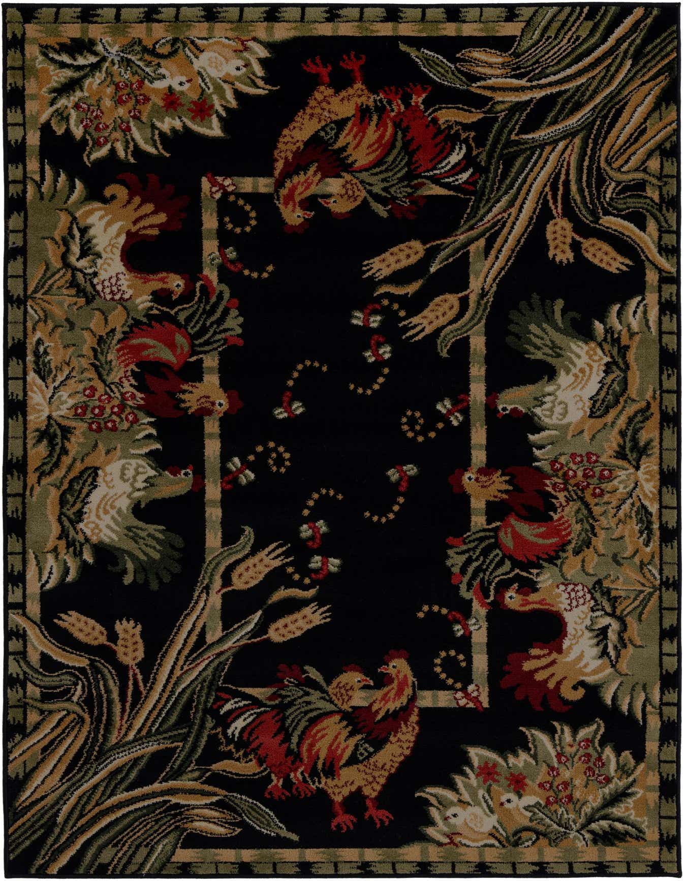 Primary image  4' x 6' Pastoral Rug