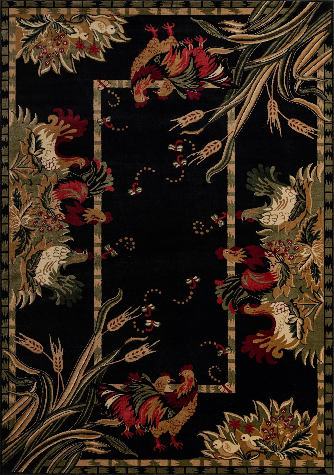  10' x 14' Pastoral Rug