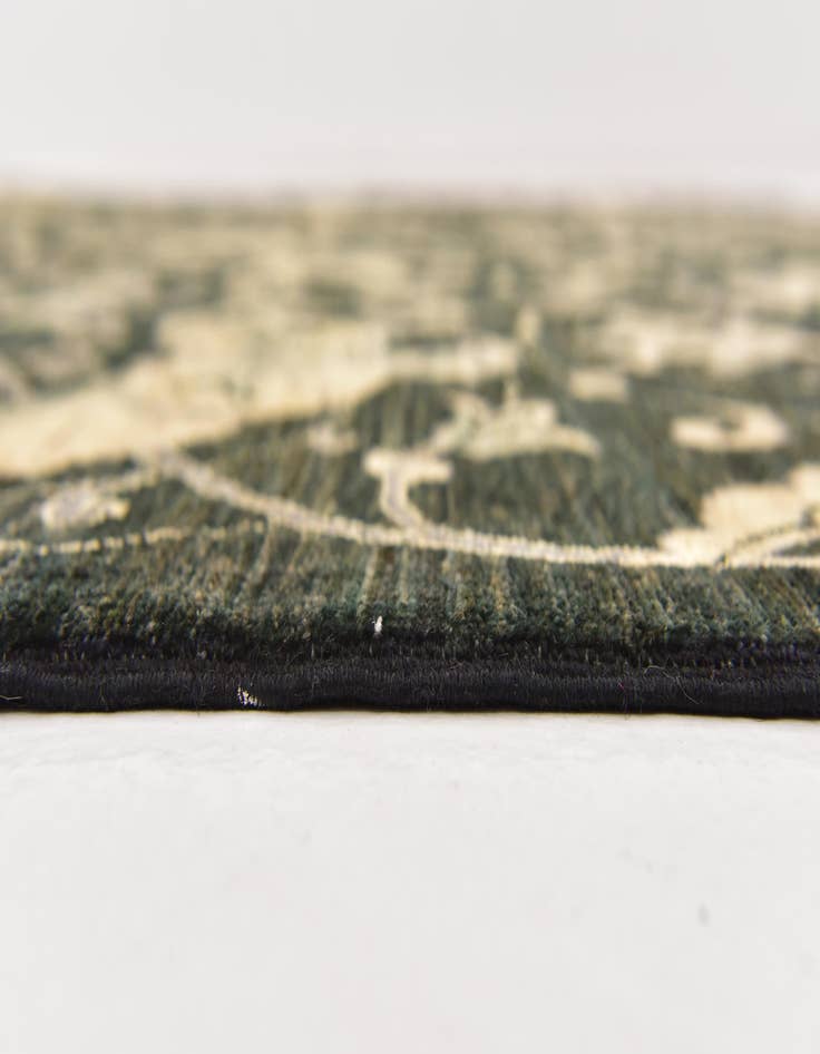 Detail image of  6' 7 x 9' 6  Hand Knotted Peshawar Ziegler Oriental Rug