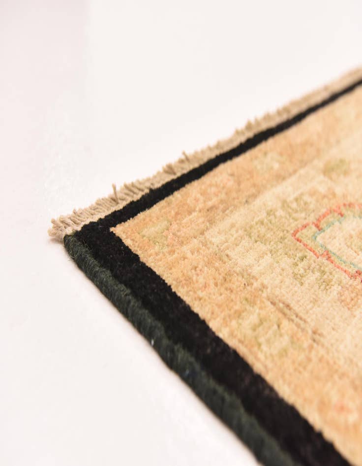 Detail image of  5' 9 x 7' 10  Hand Knotted Peshawar Ziegler Rug