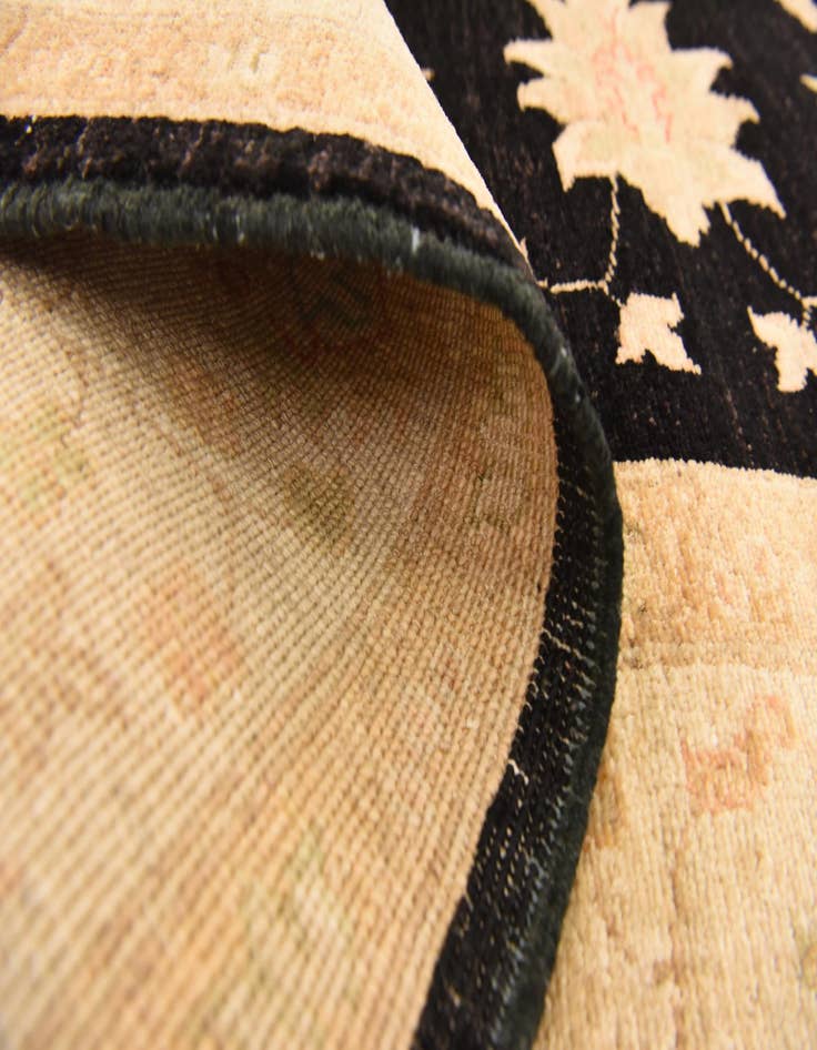 Detail image of  5' 9 x 7' 10  Hand Knotted Peshawar Ziegler Rug