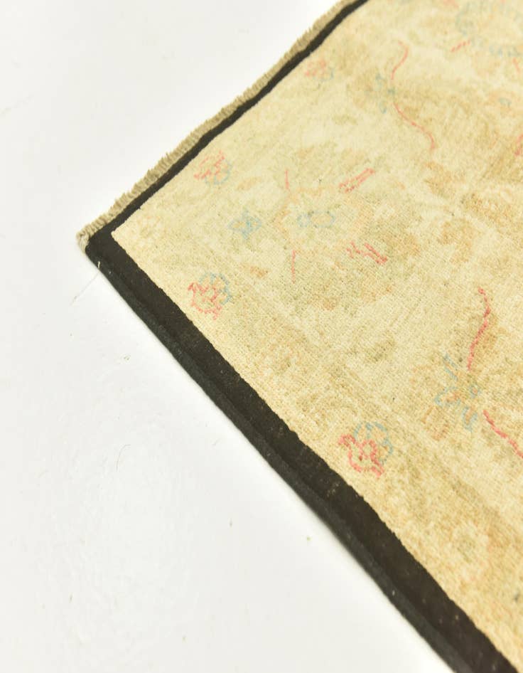 Detail image of  6' 7 x 9' 7  Hand Knotted Peshawar Ziegler Rug