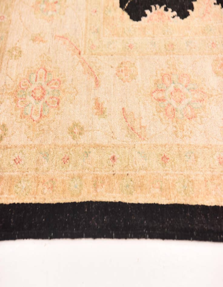 Detail image of  8' 4 x 10'  Hand Knotted Peshawar Ziegler Rug