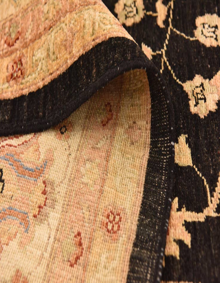 Detail image of  8' 2 x 9' 10  Hand Knotted Peshawar Ziegler Rug