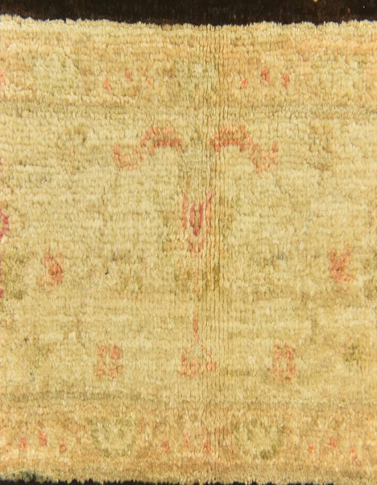 Detail image of  4' 2 x 5' 5  Hand Knotted Peshawar Ziegler Rug