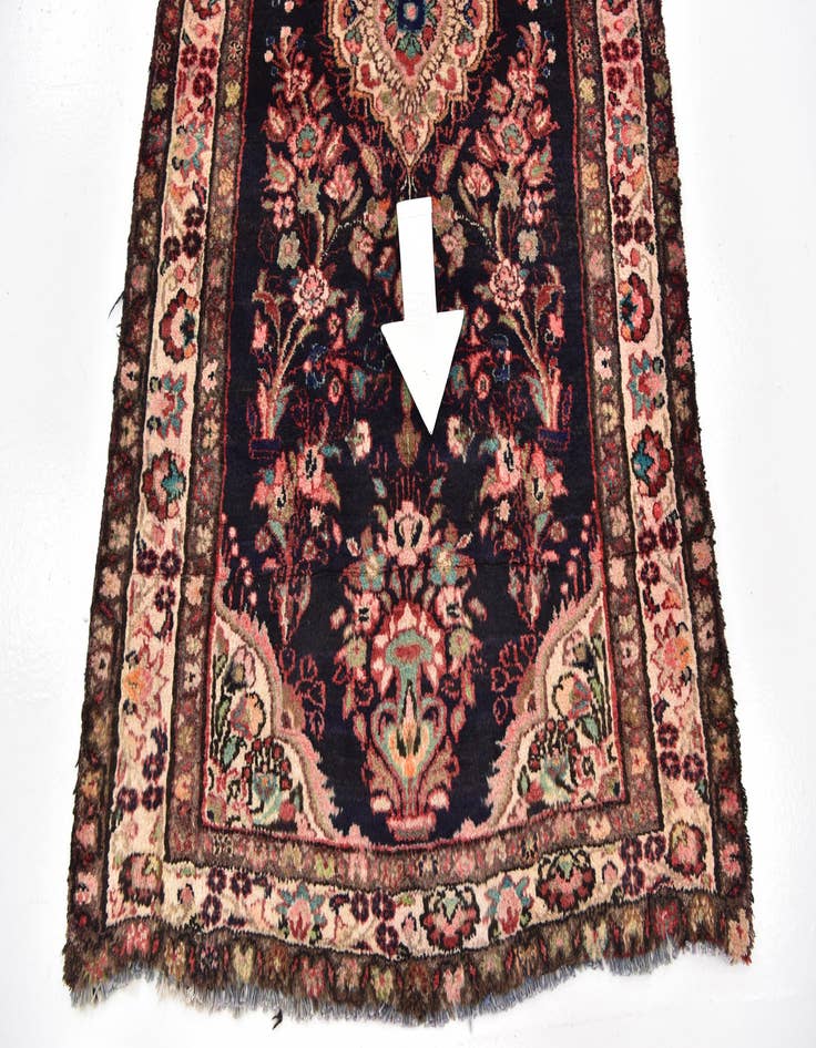 Detail image of  3' 5 x 6'  Hand Knotted Shahrbaft Persian Wool Rug