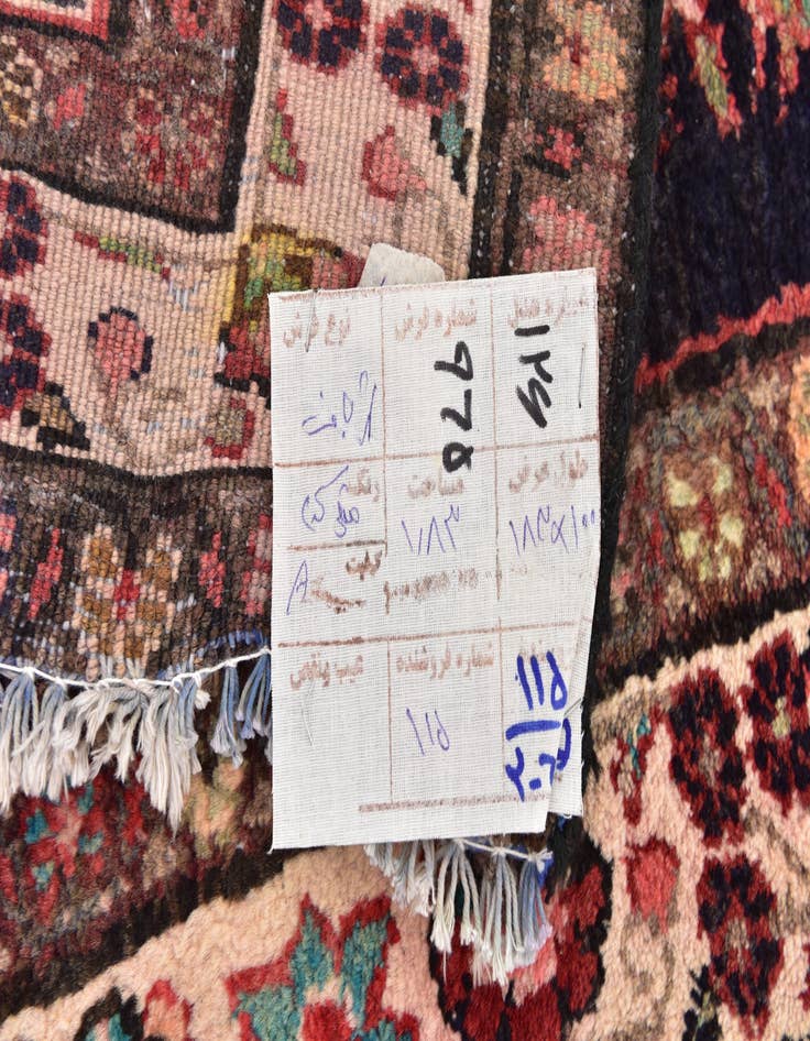 Detail image of  3' 5 x 6'  Hand Knotted Shahrbaft Persian Wool Rug