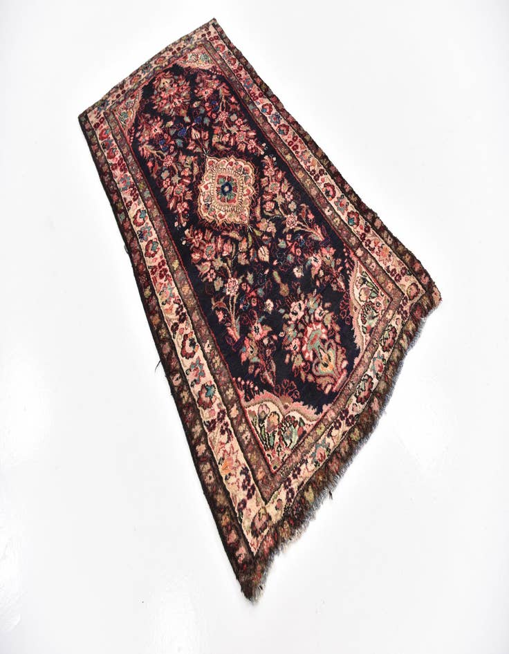 Detail image of  3' 5 x 6'  Hand Knotted Shahrbaft Persian Wool Rug