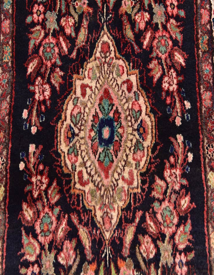 Detail image of  3' 5 x 6'  Hand Knotted Shahrbaft Persian Wool Rug