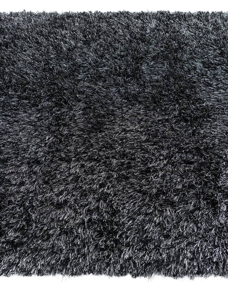 Detail image of 5' x 7' Hand Knotted Solid Shag Oriental Rug