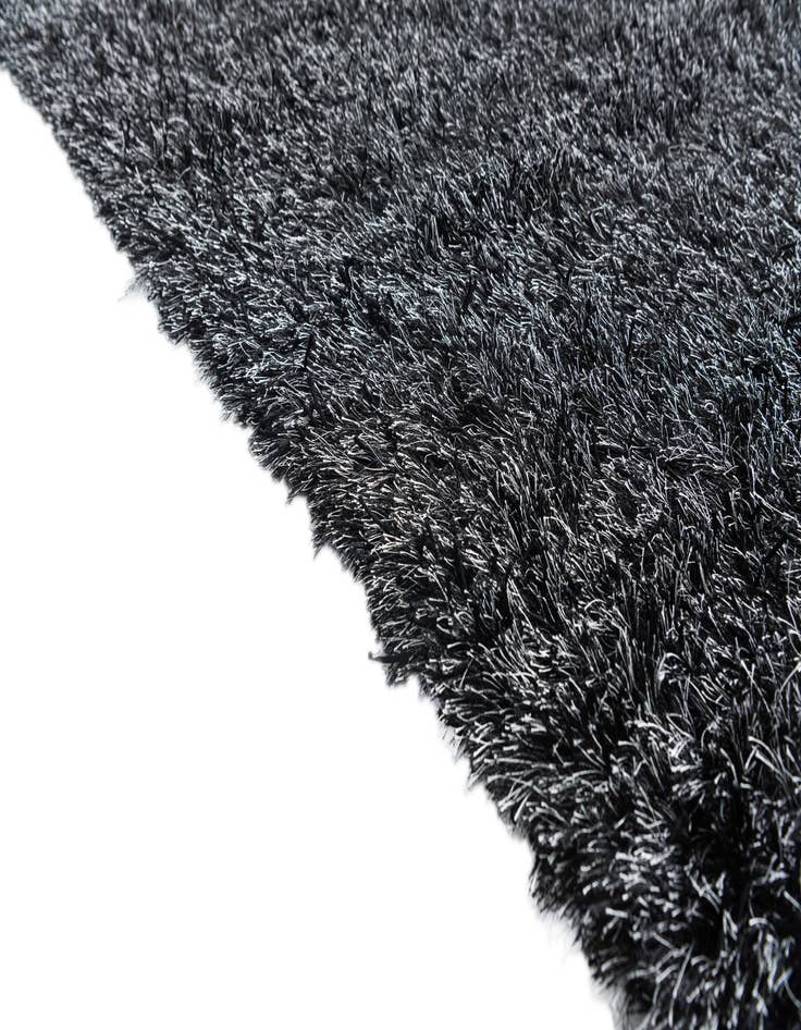 Detail image of 5' x 7' Hand Knotted Solid Shag Oriental Rug