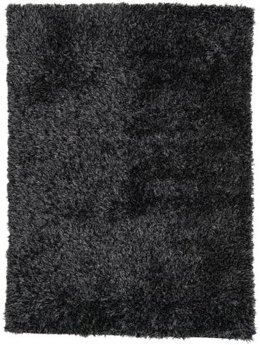  5' x 7'  Hand Knotted Solid Shag Oriental Rug