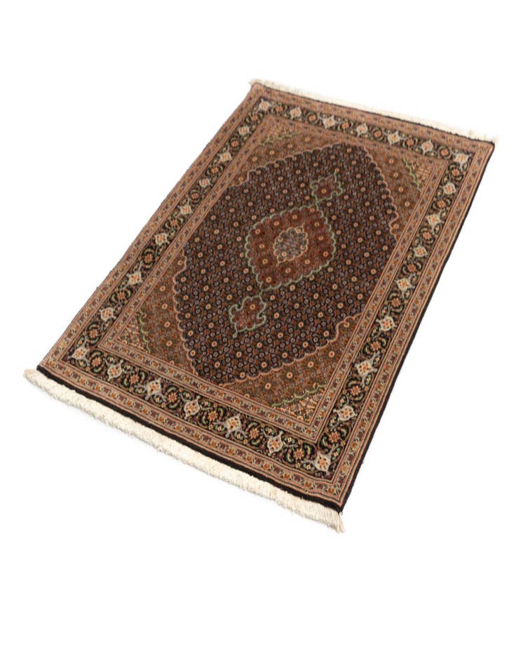 Detail image of  3' 6 x 5' 1 Tabriz Mahi Rug