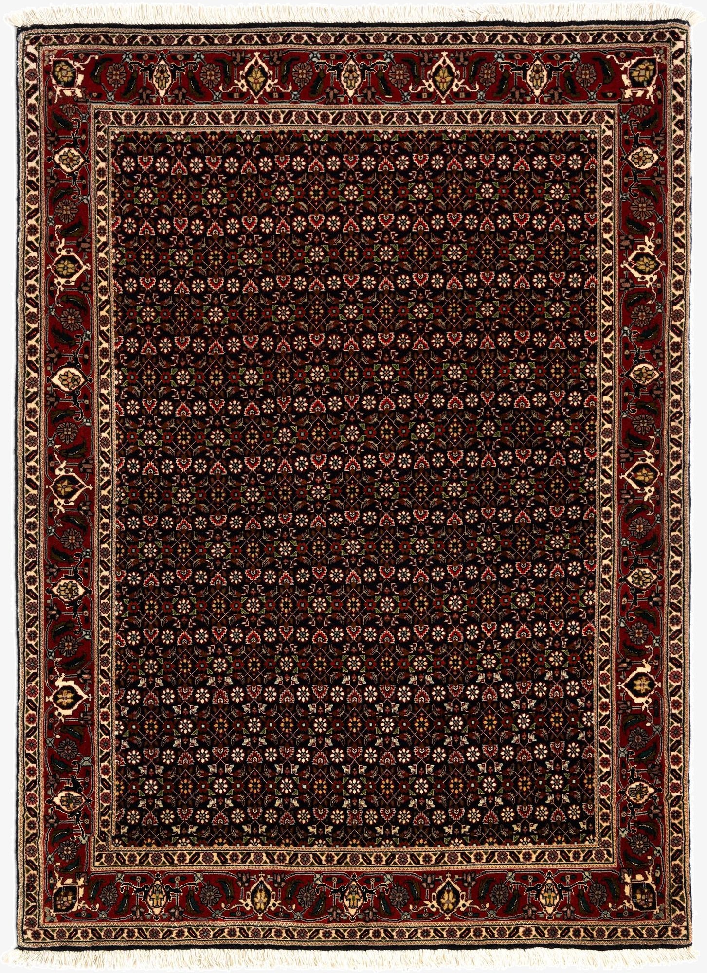  3' 6 x 4' 11 Tabriz Mahi Rug