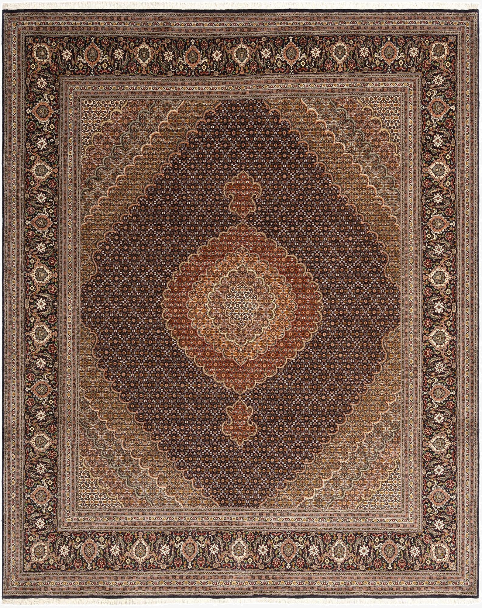  8' 4 x 10' 2 Tabriz Mahi Rug