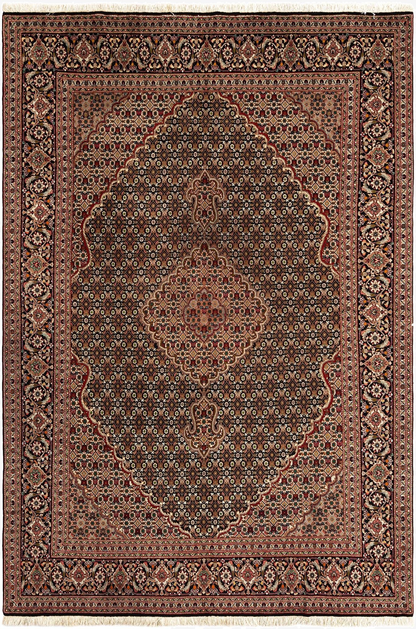  6' 8 x 9' 9 Tabriz Mahi Rug