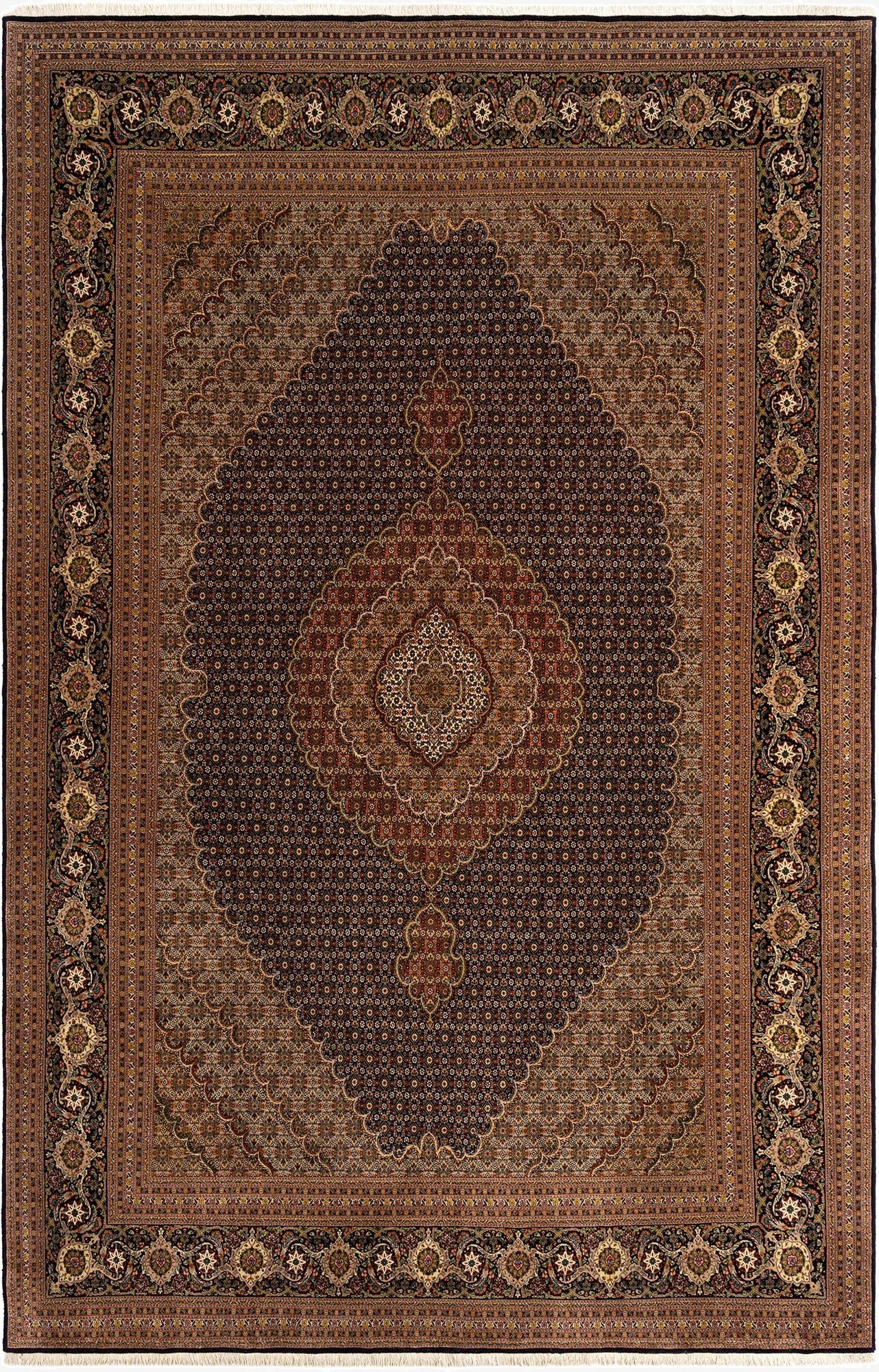  8' x 12' 2 Tabriz Mahi Rug