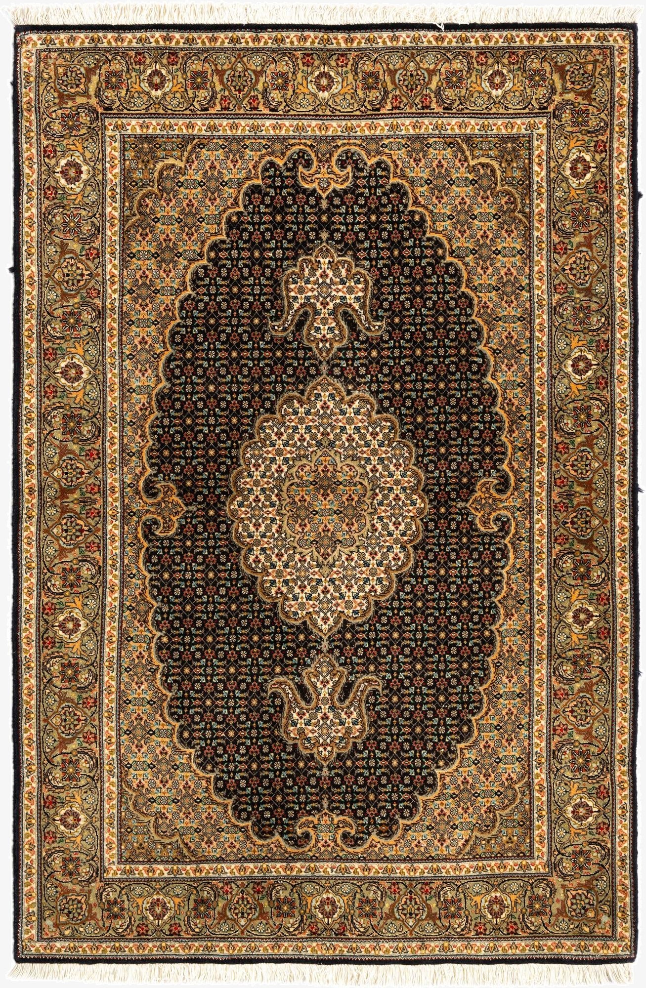 3' 5 x 5' 2 Tabriz Mahi Rug