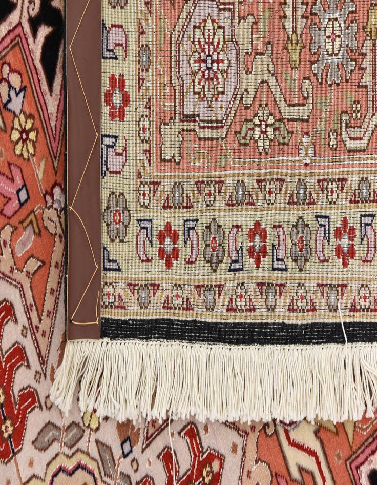 Detail image of  6' 6 x 10'  Hand Knotted Tabriz Persian Rug