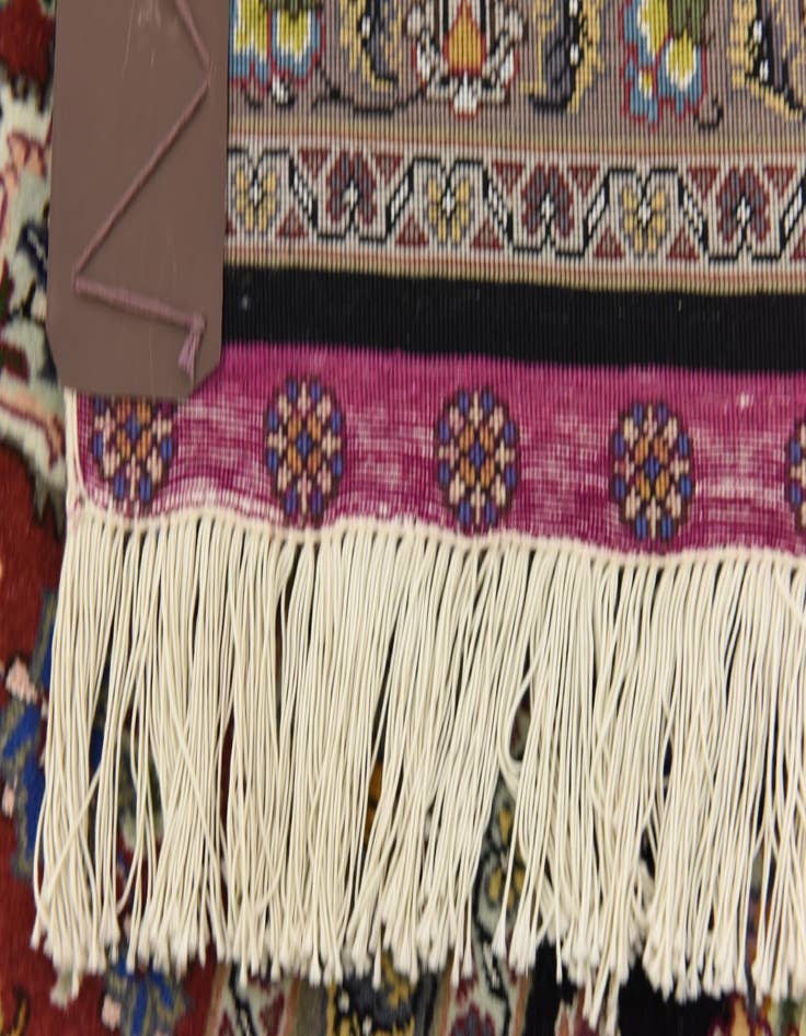 Detail image of  6' 6 x 10'  Hand Knotted Tabriz Persian Rug