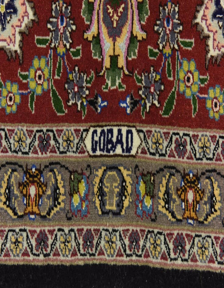 Detail image of  6' 6 x 10'  Hand Knotted Tabriz Persian Rug