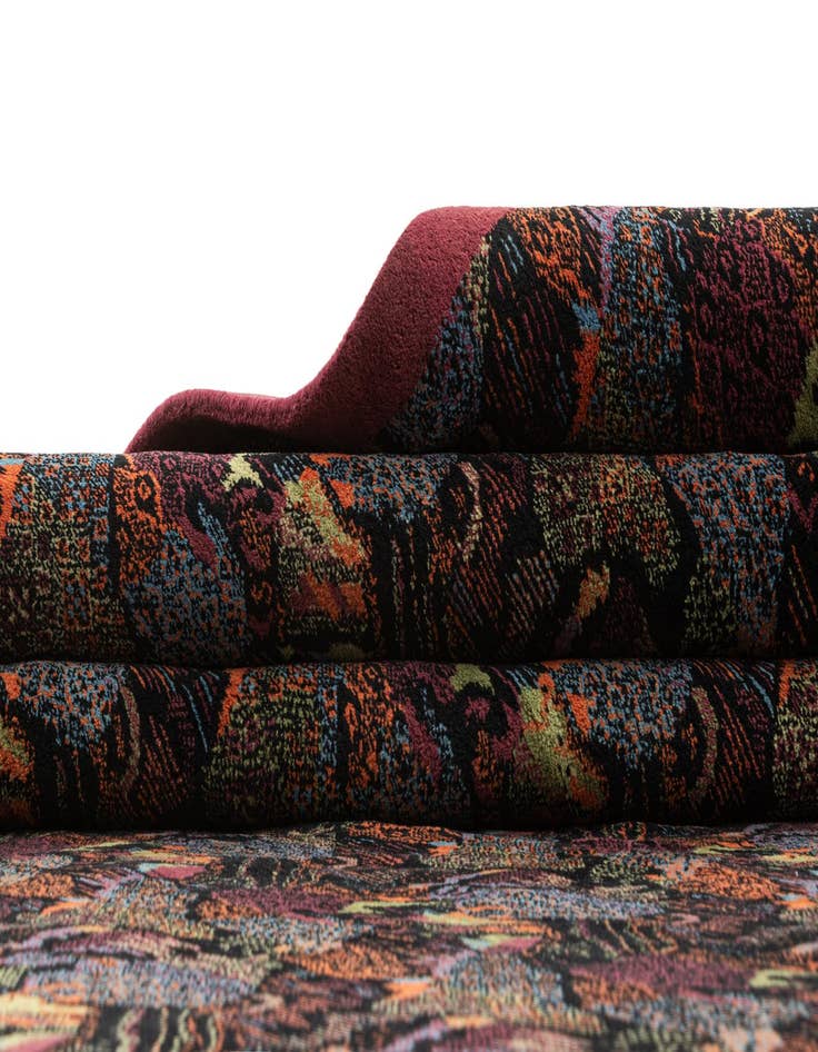 Detail image of  7' 10 x 9'  Hand Knotted Tibet Wool Rug