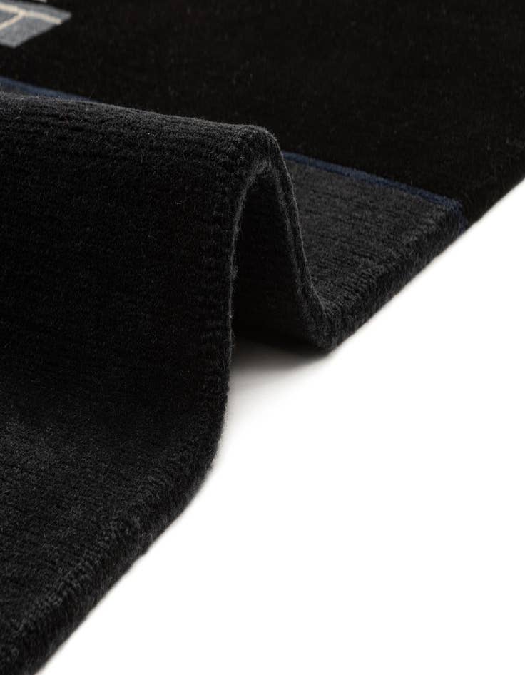 Detail image of  5' x 6' 7  Hand Knotted Tibet Wool Rug