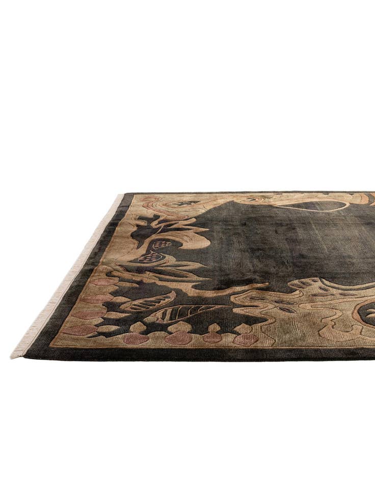 Detail image of  8' 3 x 9' 6  Hand Knotted Tibet Wool Rug