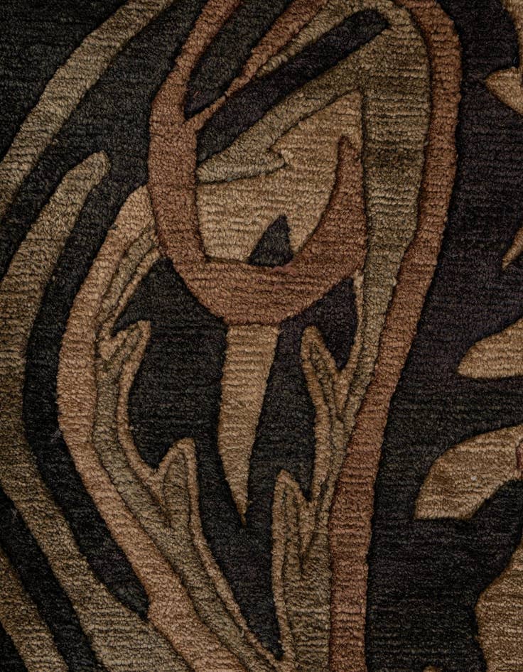 Detail image of  8' 3 x 9' 6  Hand Knotted Tibet Wool Rug