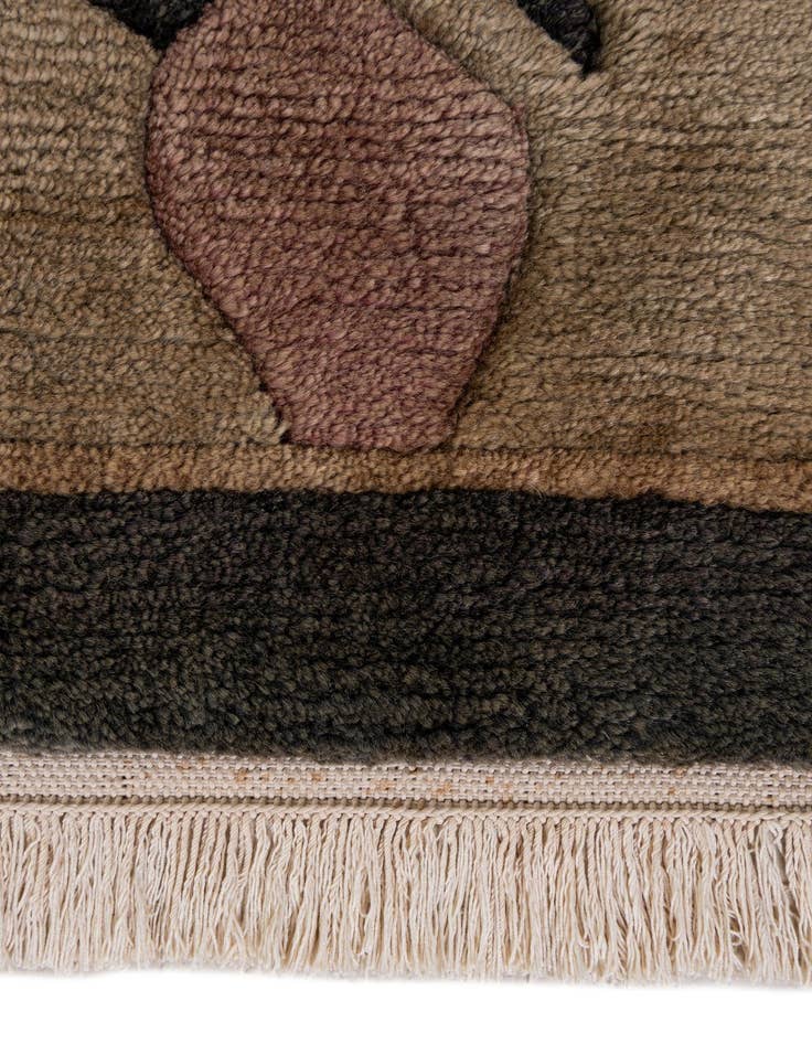 Detail image of  8' 3 x 9' 6  Hand Knotted Tibet Wool Rug